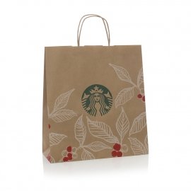 Printed Twisted Handle Paper Bag